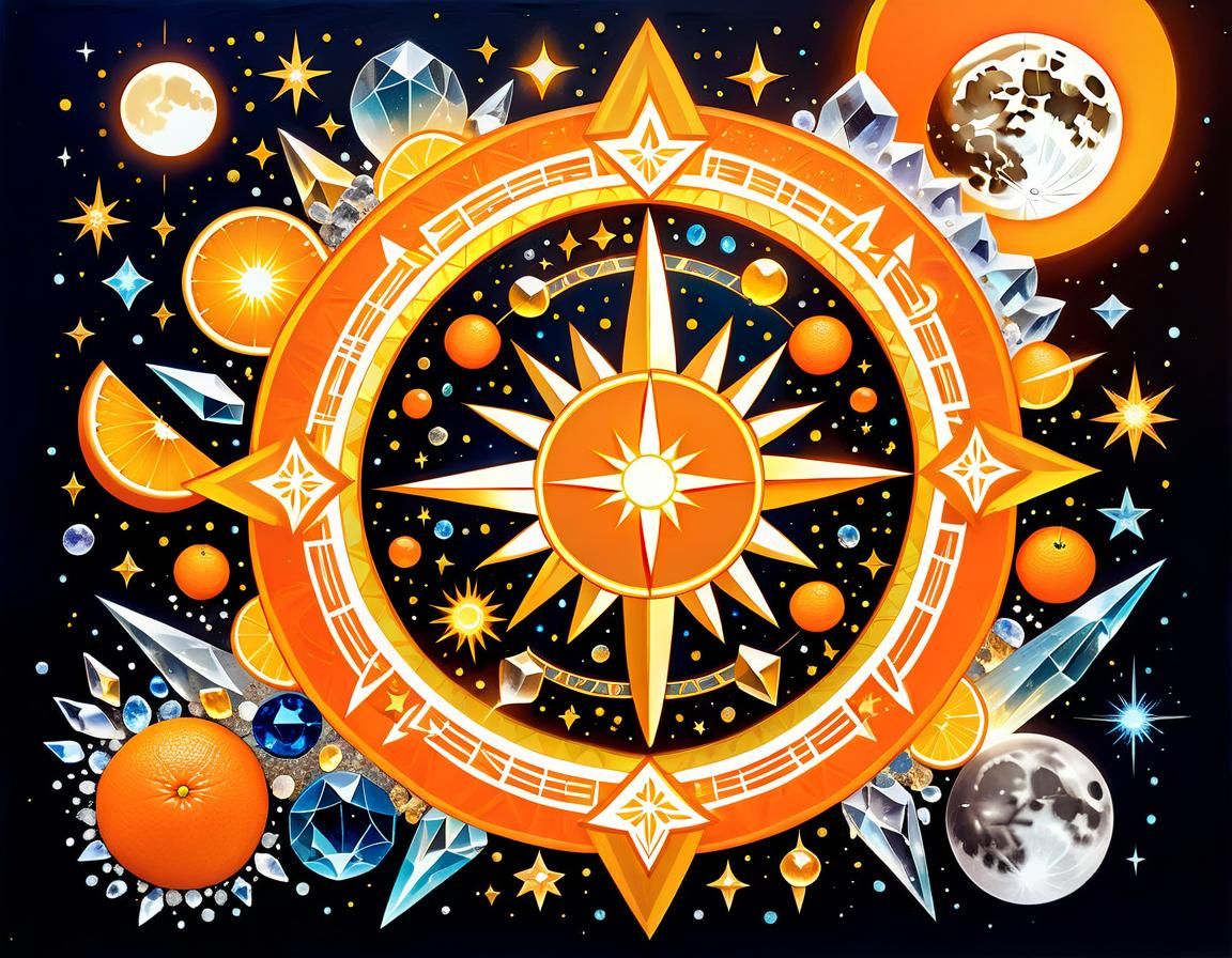 Artwork that conveys the energy and positivity of the color ...