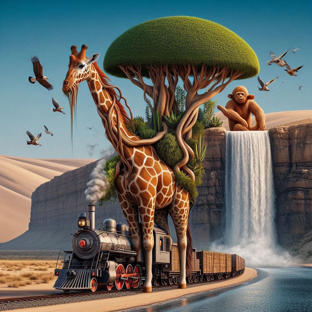 “Grotesque Giraffe Delirium” (17)