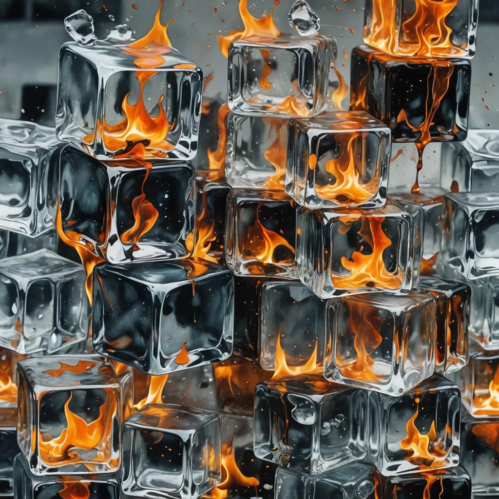 Duality of fire and ice