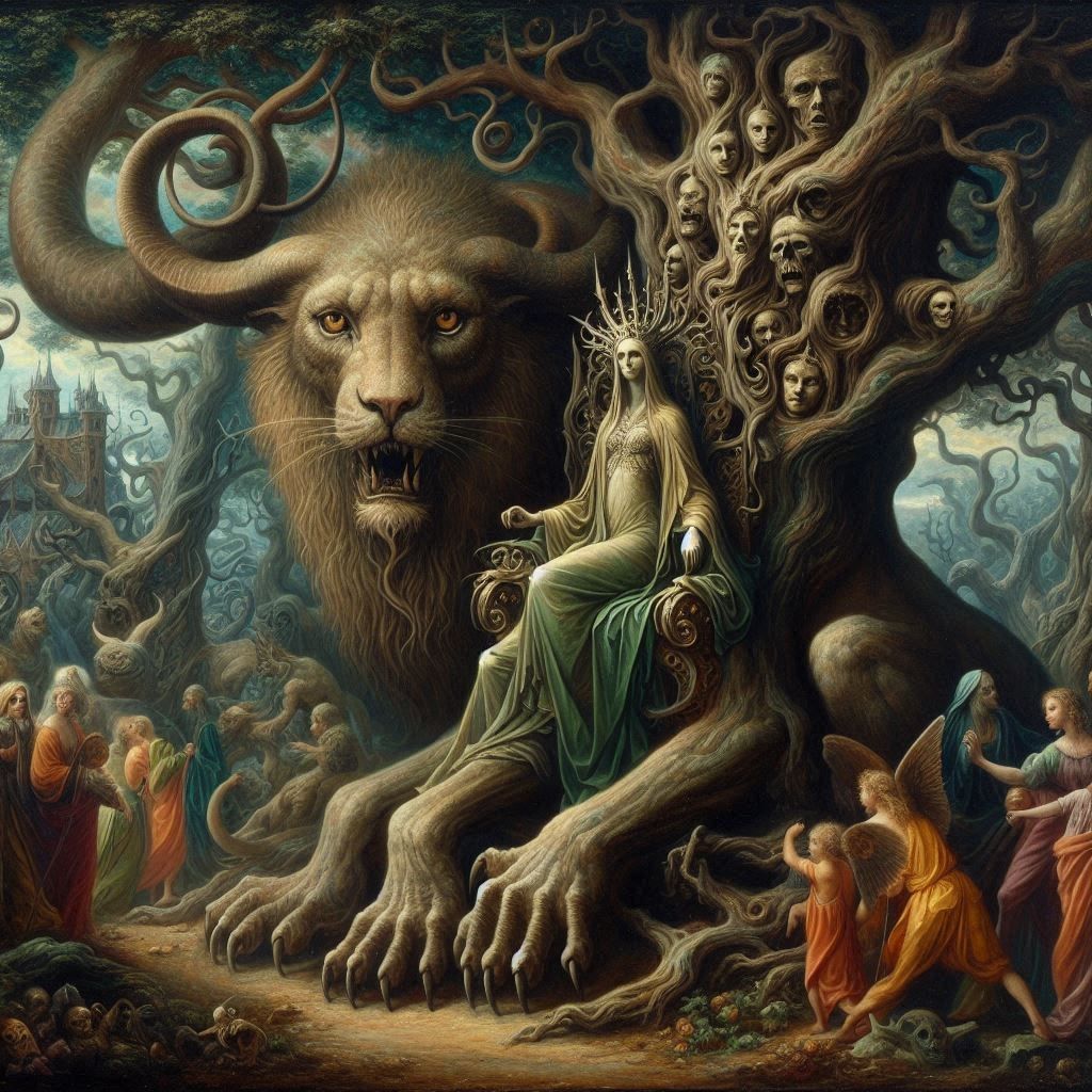 The Queen of Air and Darkness holds the Unseelie Court