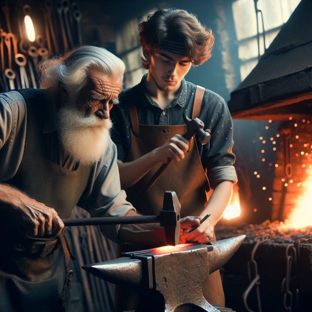 Forging Legacy  by @HotChubbyBear