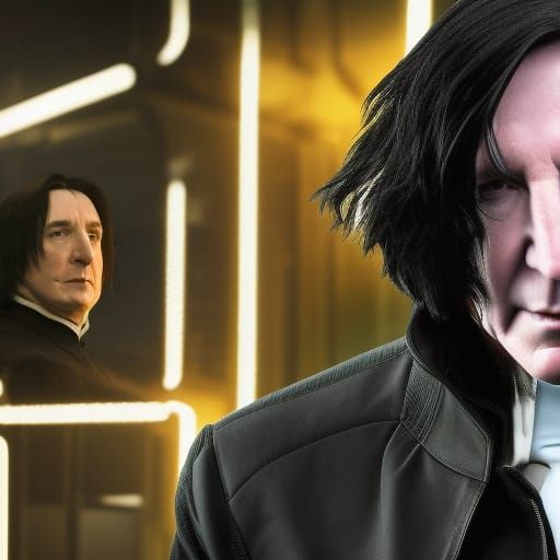 Severus Snape 7 - AI Generated Artwork - NightCafe Creator