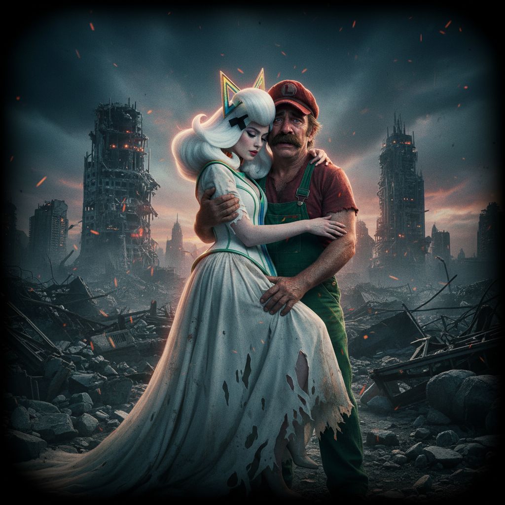 Real life style versions of Luigi and lady timpani emotional...