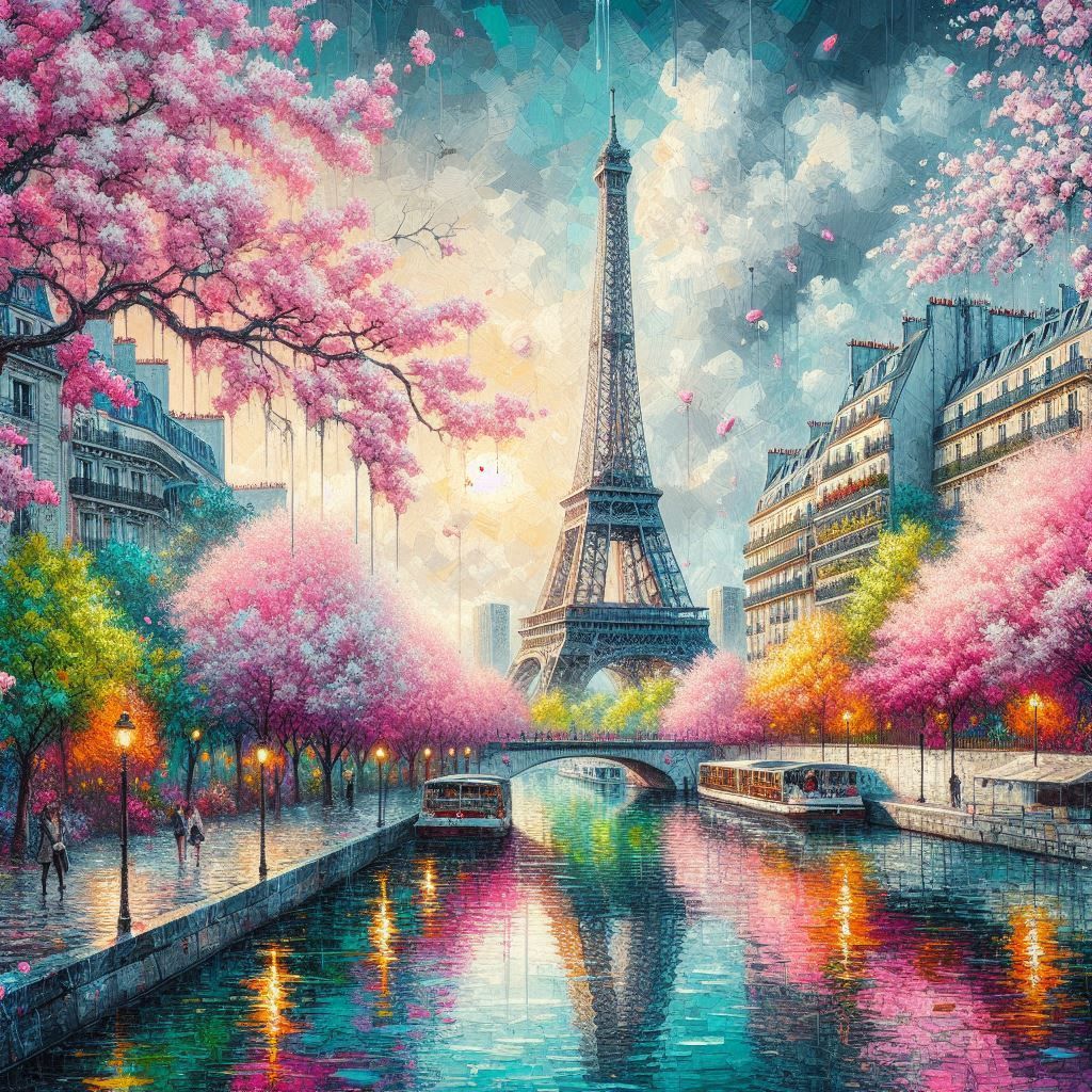 Paris on April