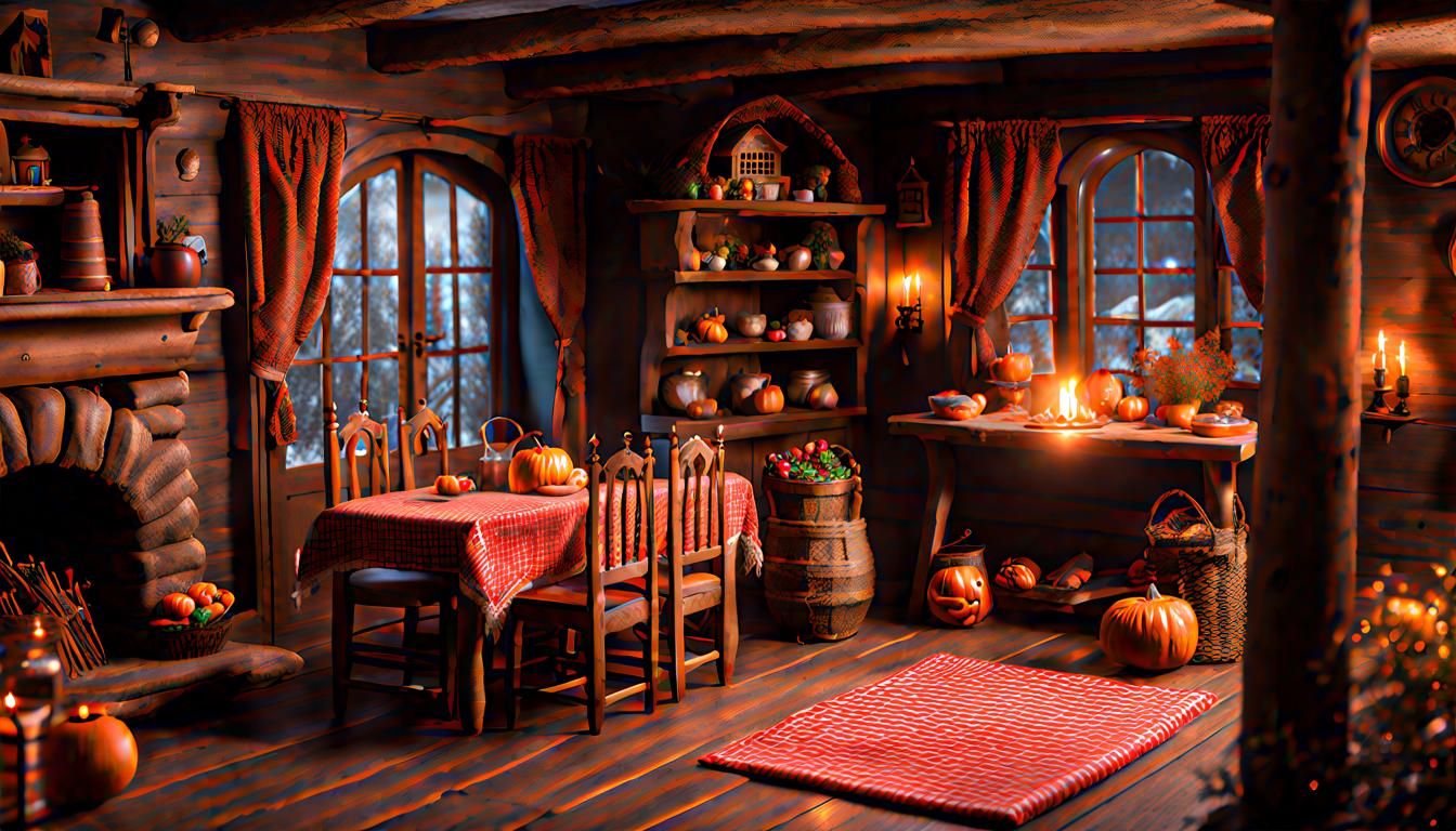 warm cozy house
