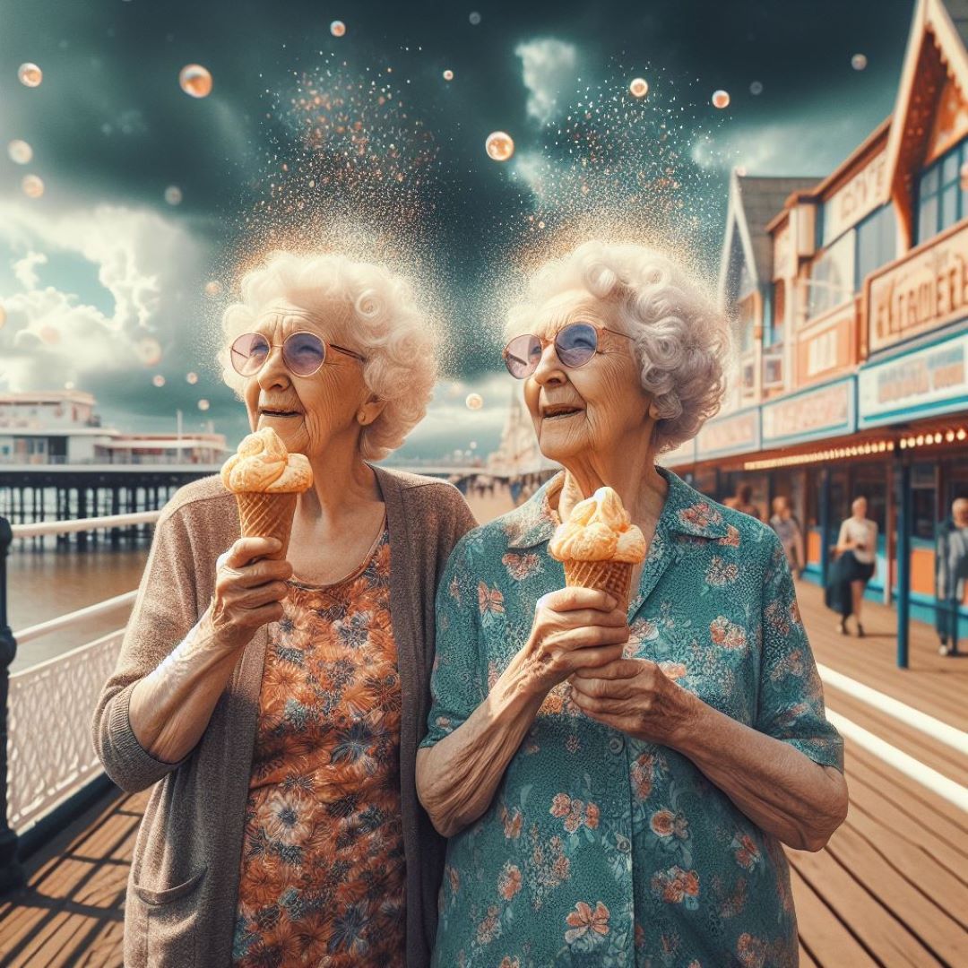 Maude & Mabel, Identical Twins