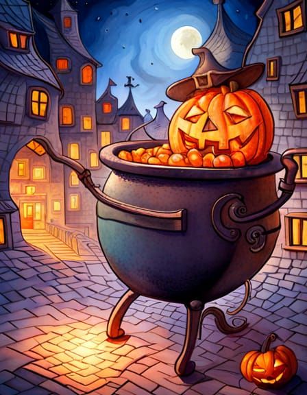 Halloween Cauldron