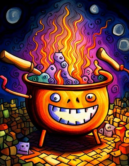 Halloween Cauldron