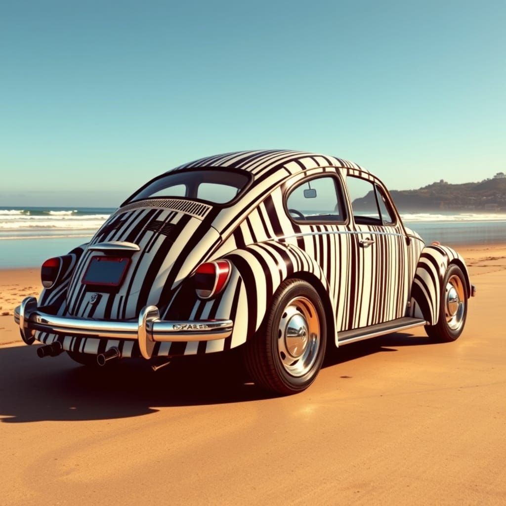 Barcode beetle  by @Sorcerer 