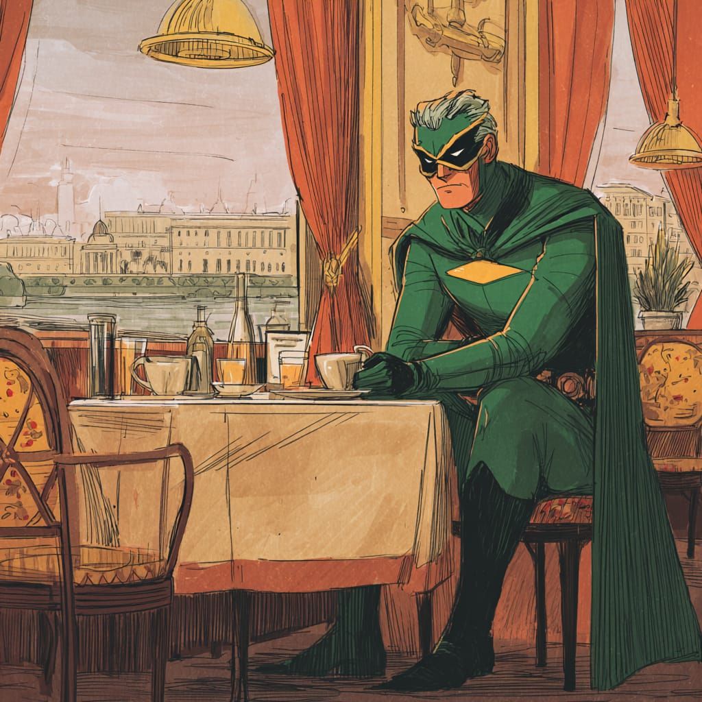 supervillain tea time