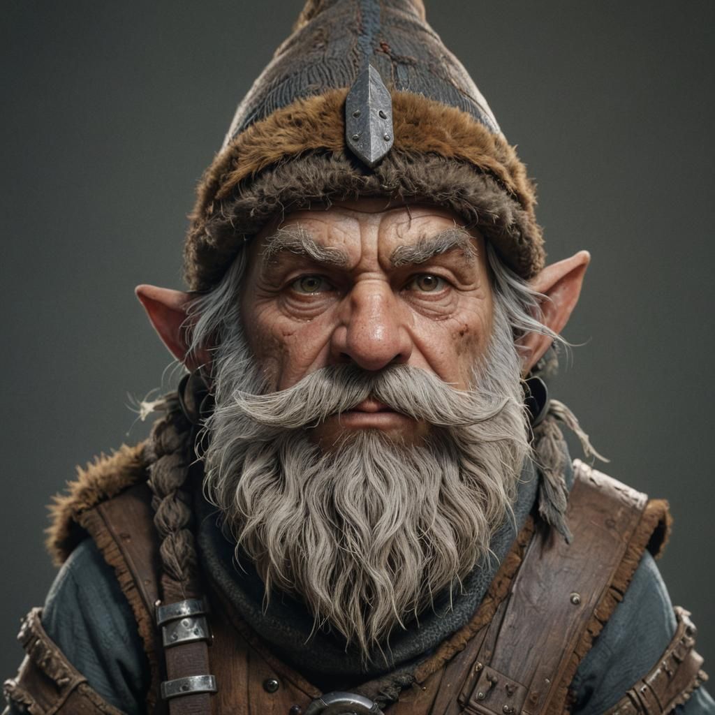 Grizzled Gruff Gnome Warrior