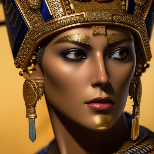 Ancient egyptian noble woman 2 - AI Generated Artwork - NightCafe Creator