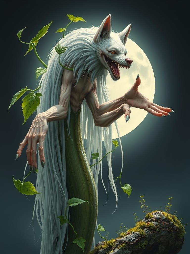 Carnivorous wolf plant