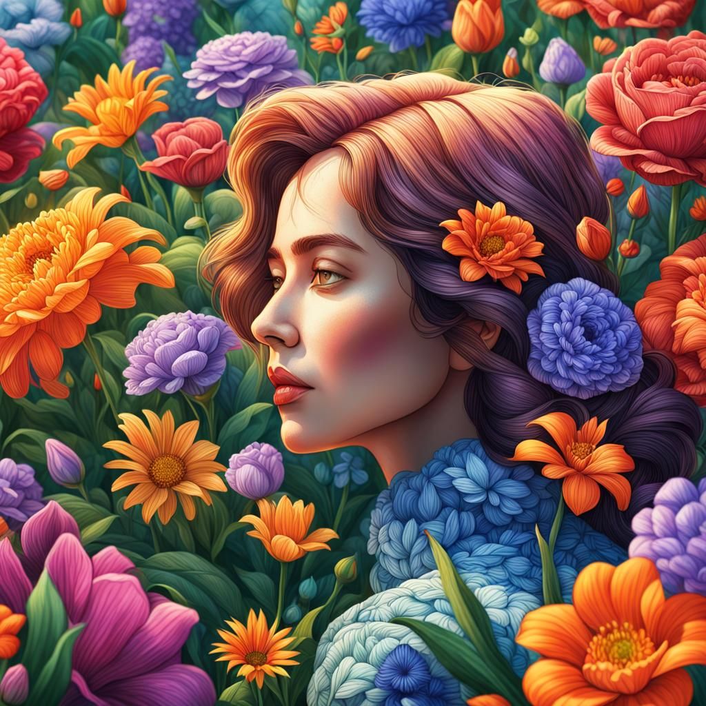 Amongst the Flowers