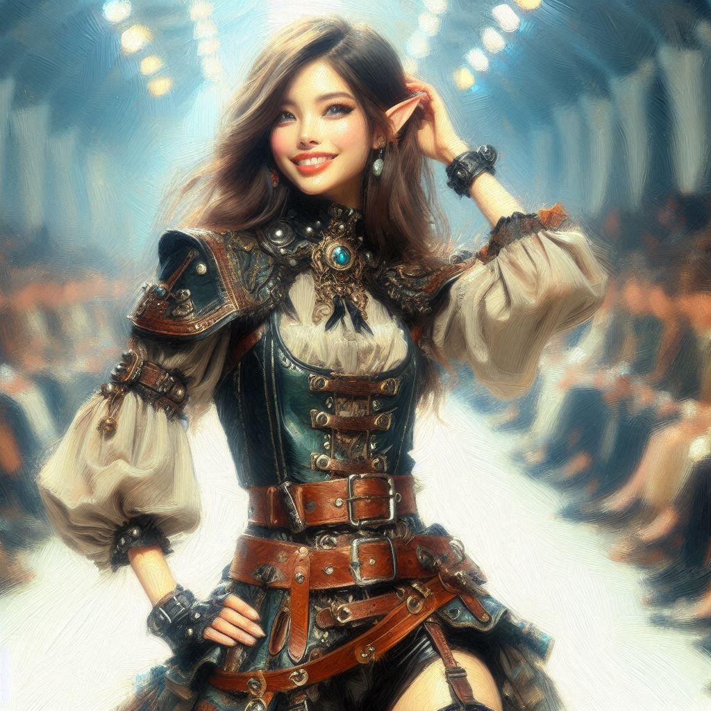 Elf Steampunk Model