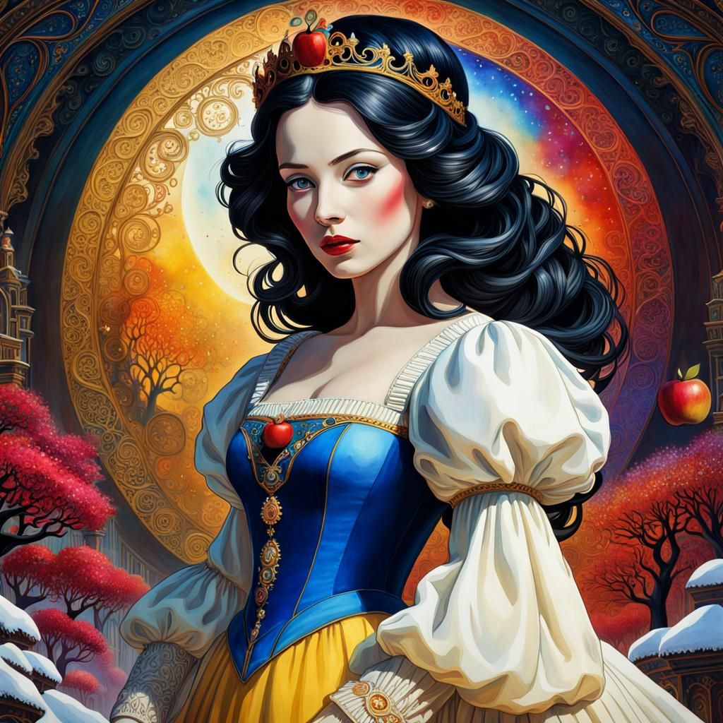 Snow White 2024 series (15) AI Generated Artwork NightCafe Creator