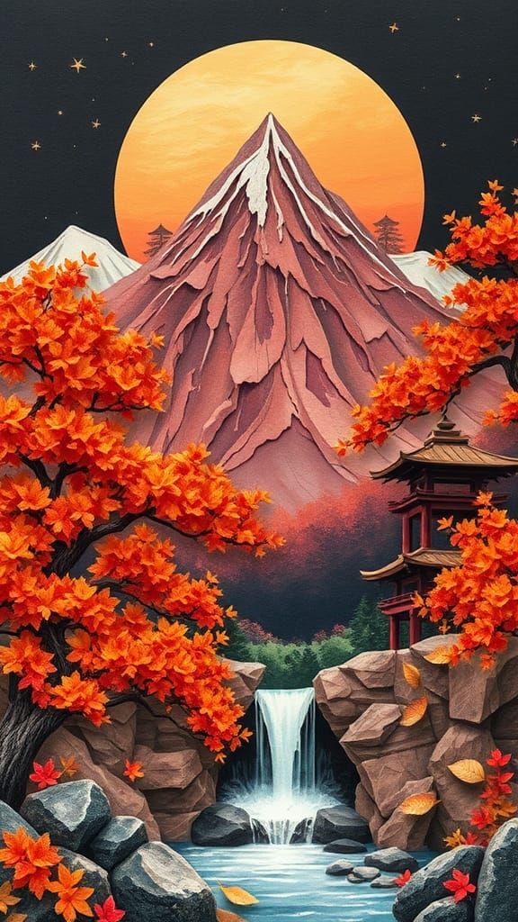 asian autum mood