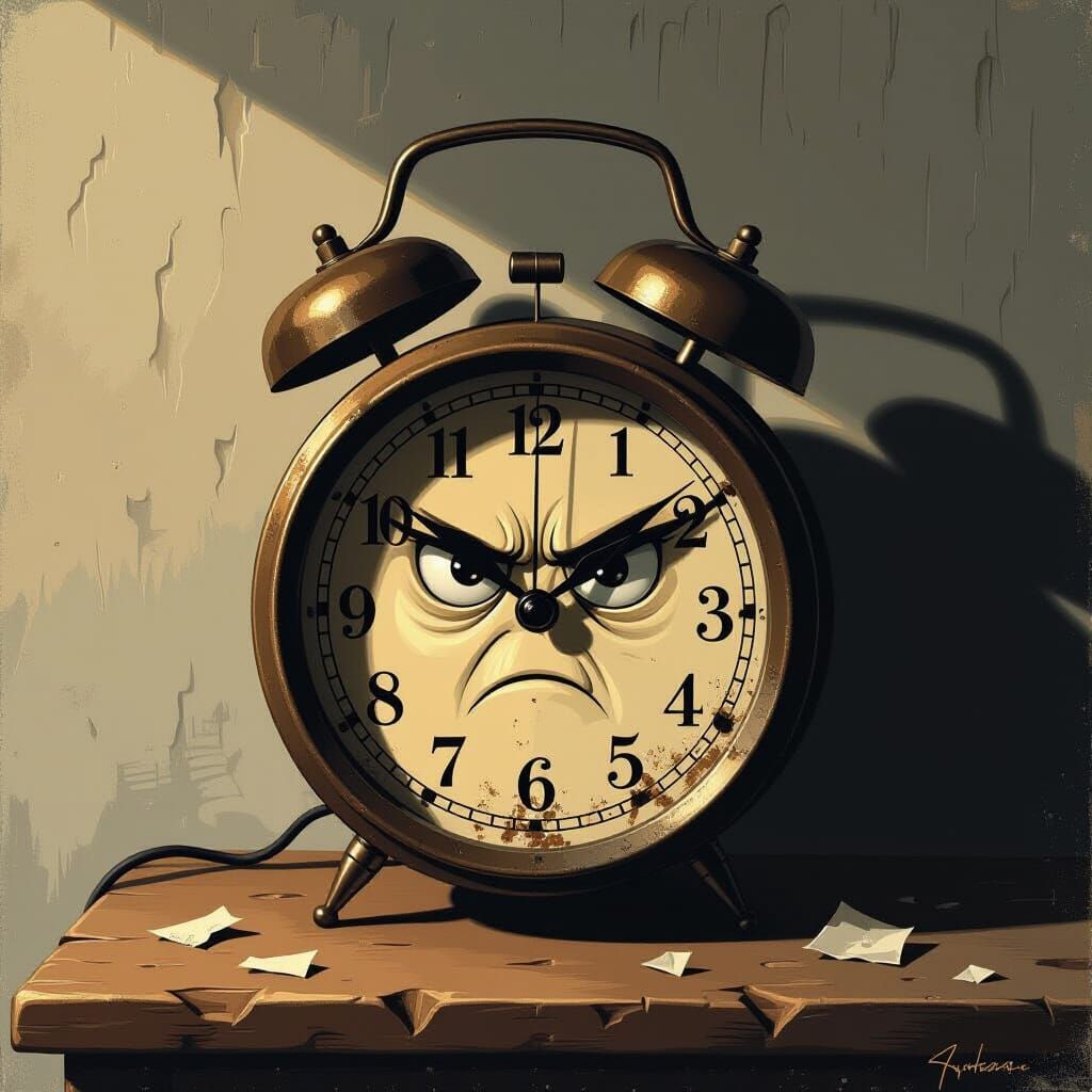 That face we all frown at every morning.  by @Andy Pilgrim