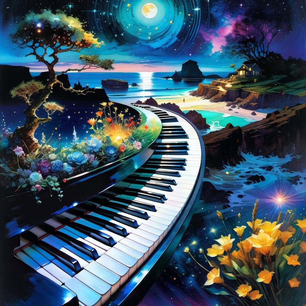 Melody to Heaven.   by @Sinagann