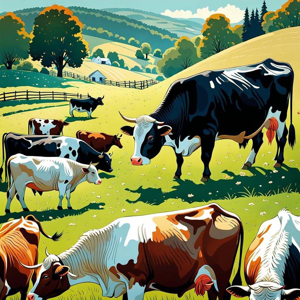 GRAZING ON THE FARM  by @JustBubu