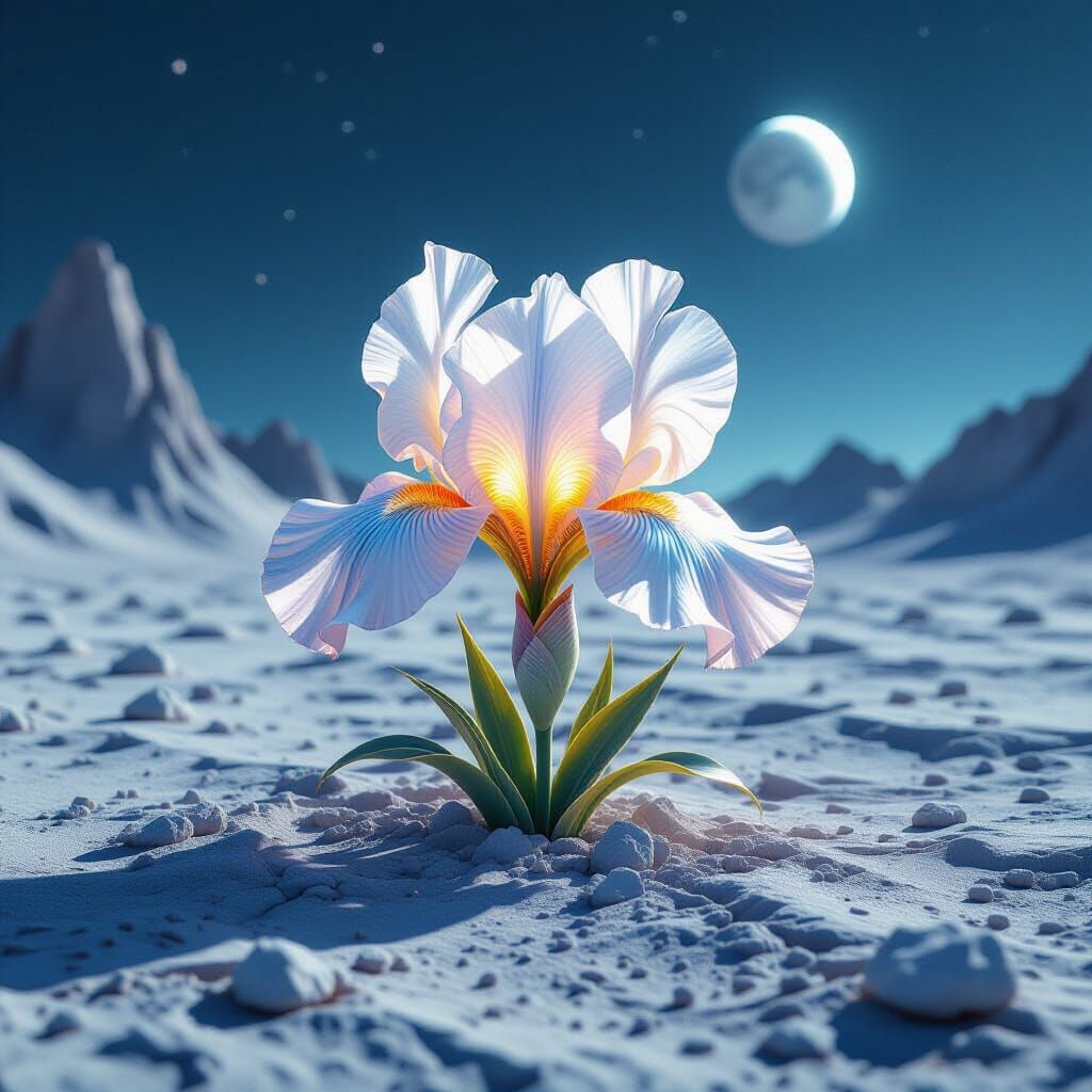 Moon Iris  by @Warlock11