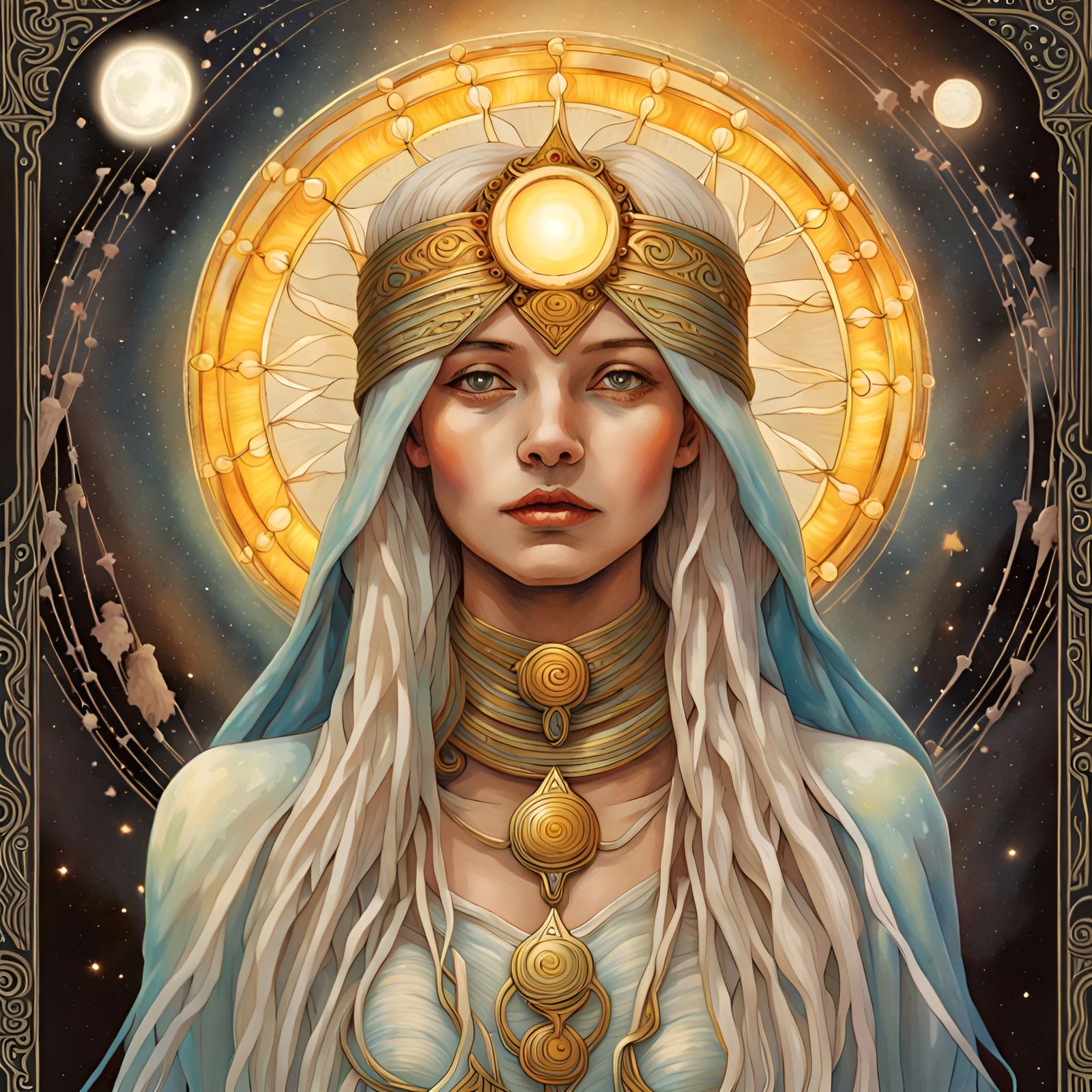 High Priestess - AI Generated Artwork - NightCafe Creator