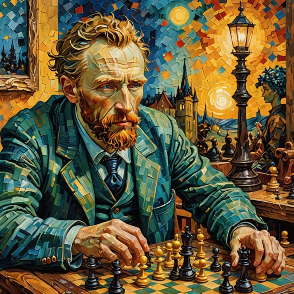 Van Gogh chess strategies   by @Aristea