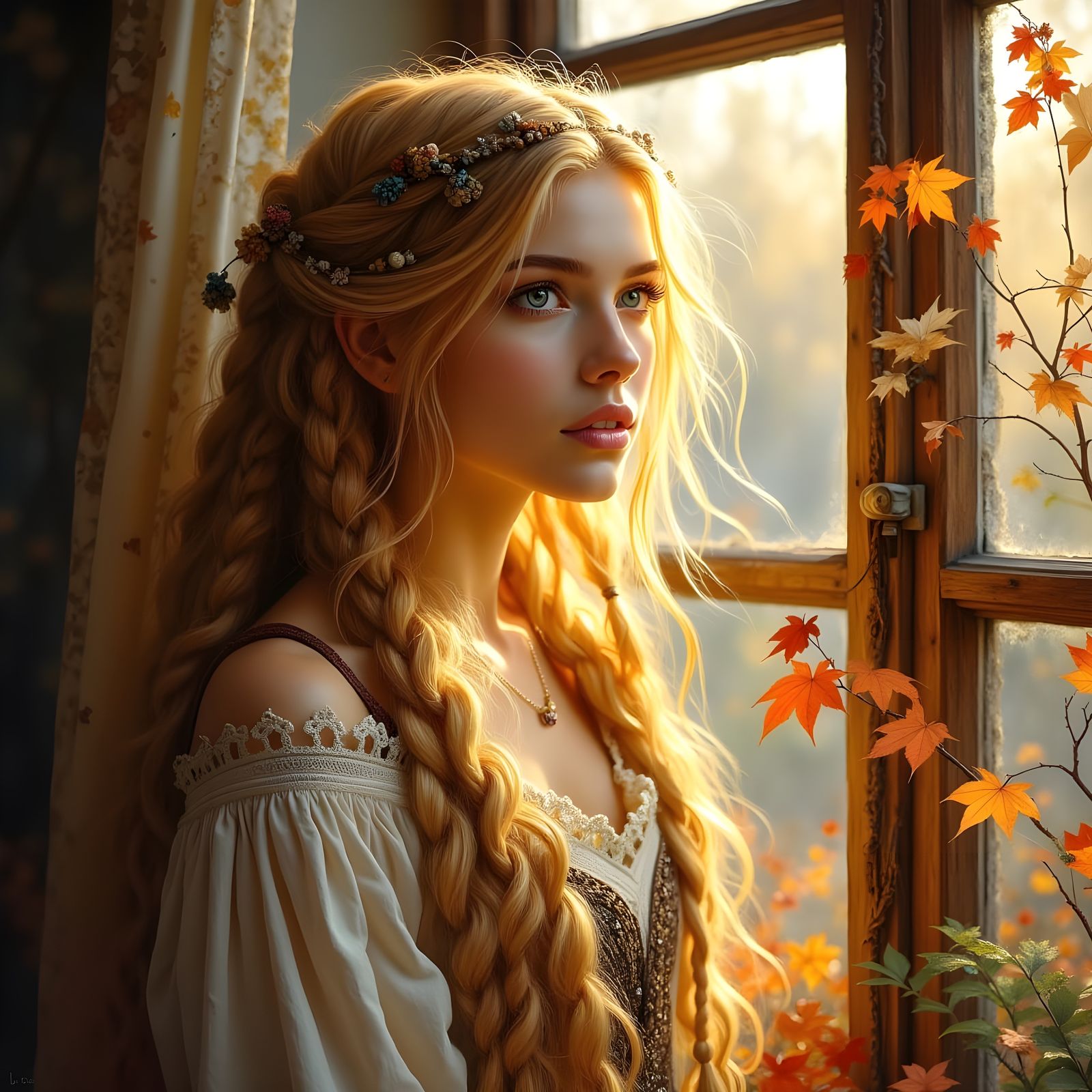 The autumn leaves of red and gold  by @JSCA