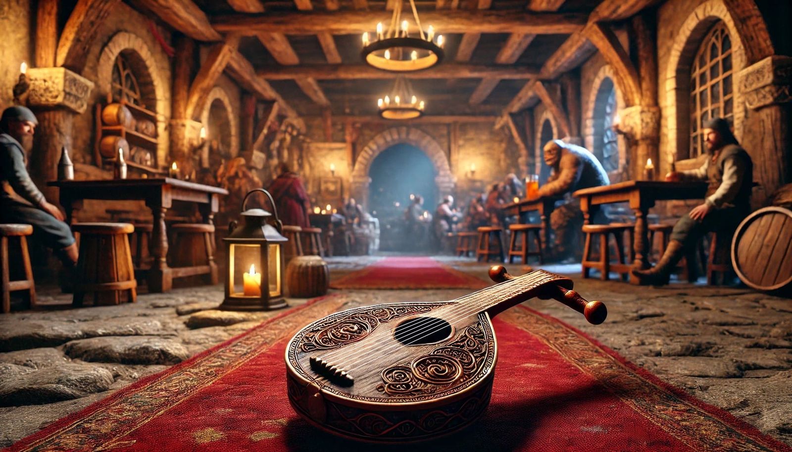 The calling of Carilonga's tavern music