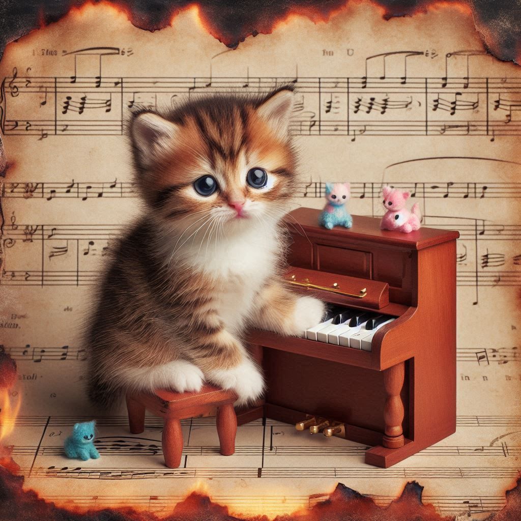 musical kitten