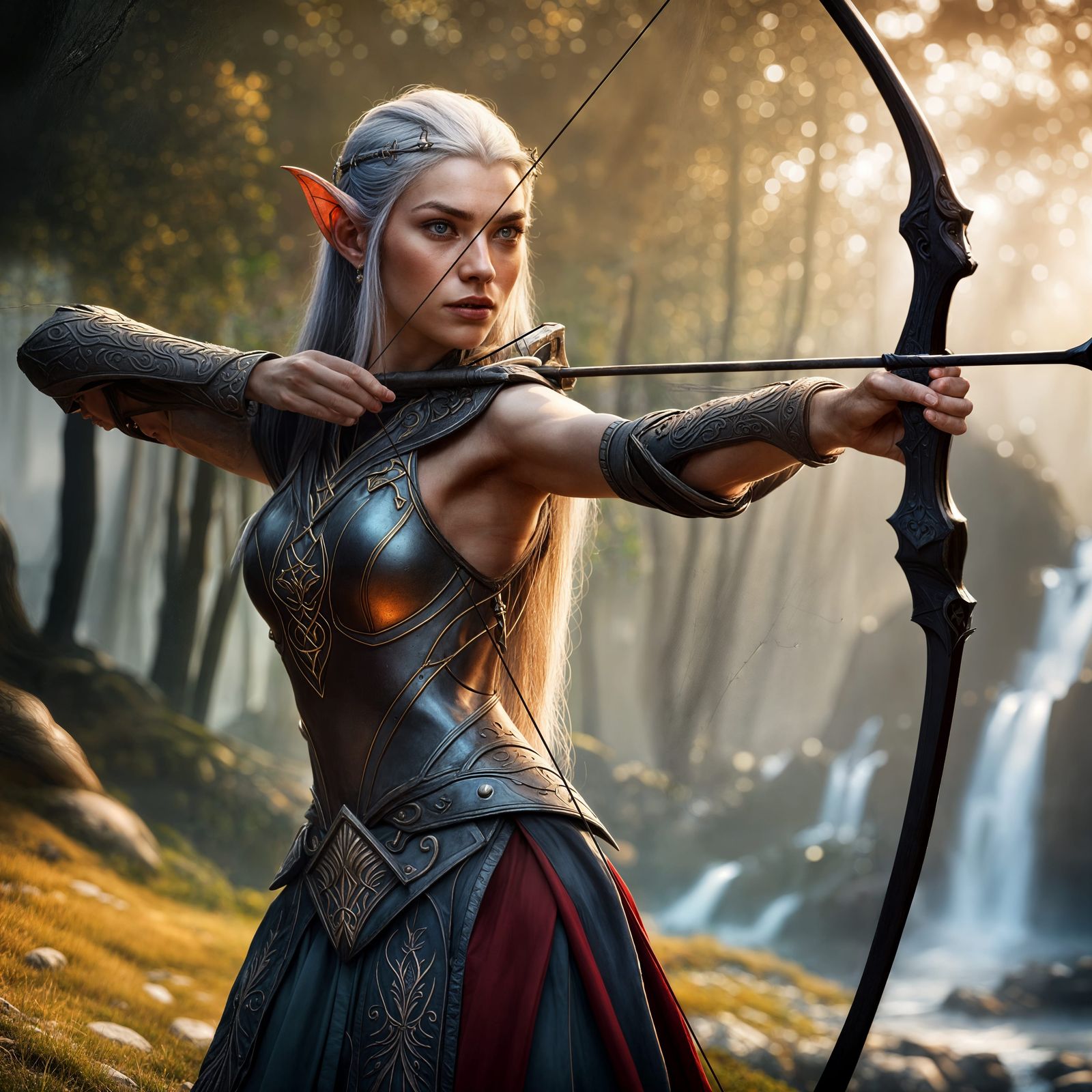 Beautiful Elven Archer 4