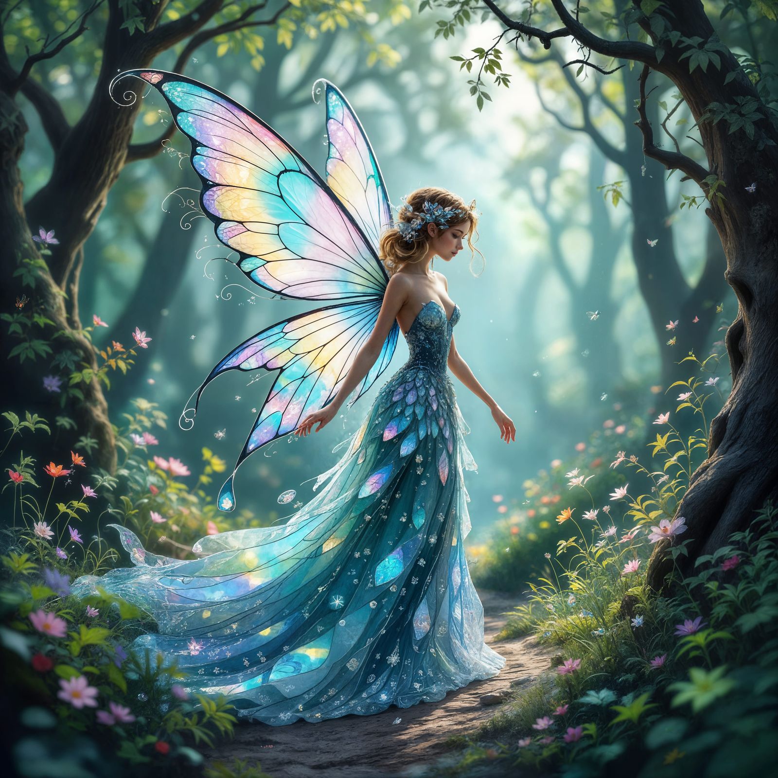 Glass Dress   by @Maarten