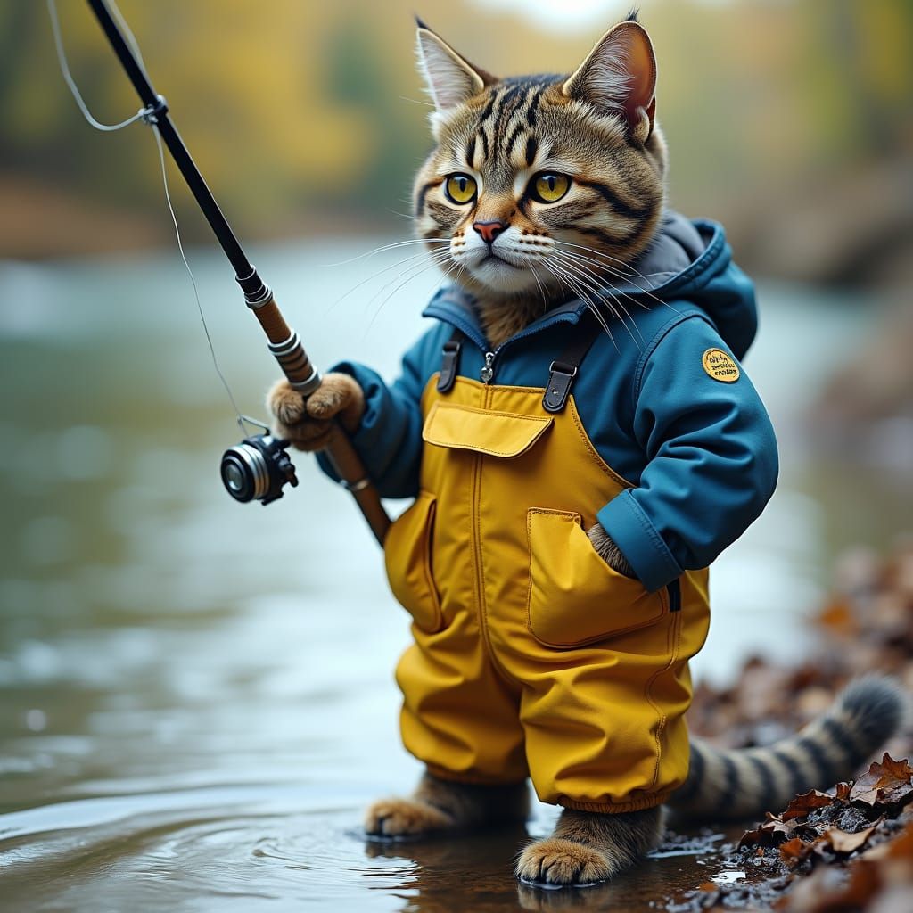 fishertabby  by @annettebda 
