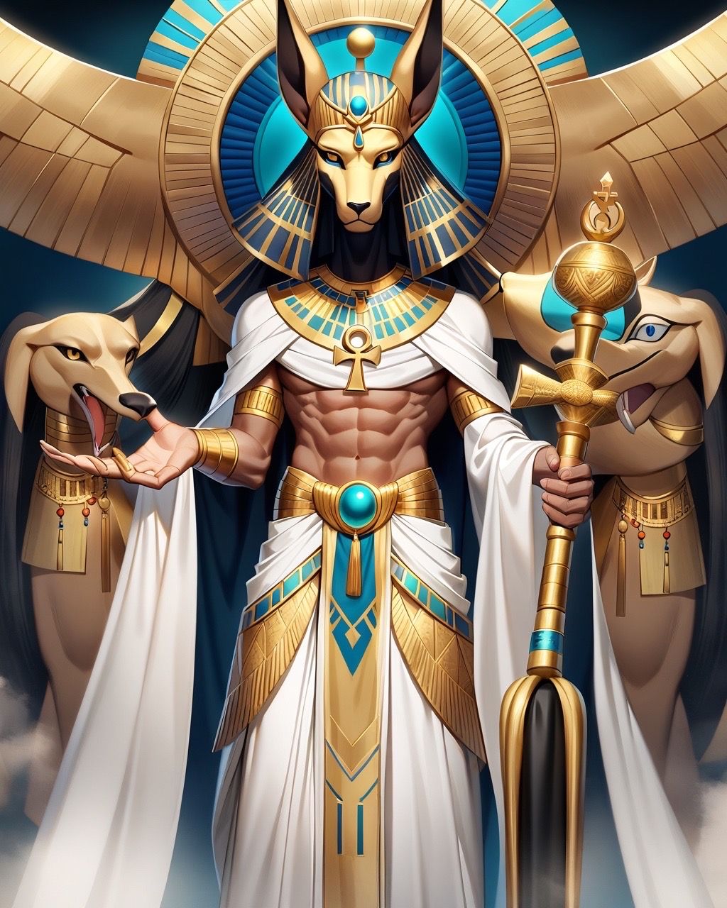Anubis – God of Embalming and the Dead