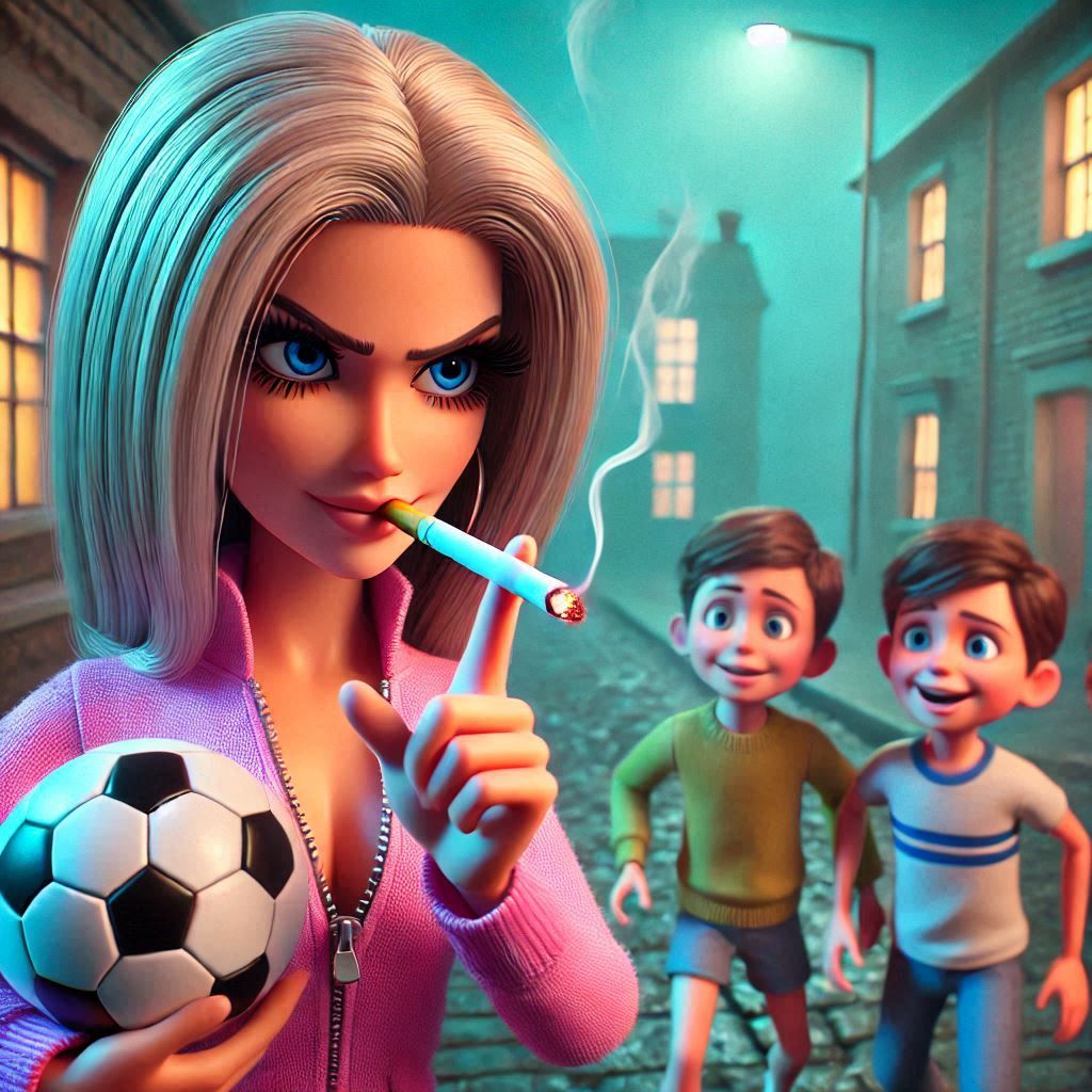 “Mom and Dad asked us to avoid the neighbor, but she’s really nice!”