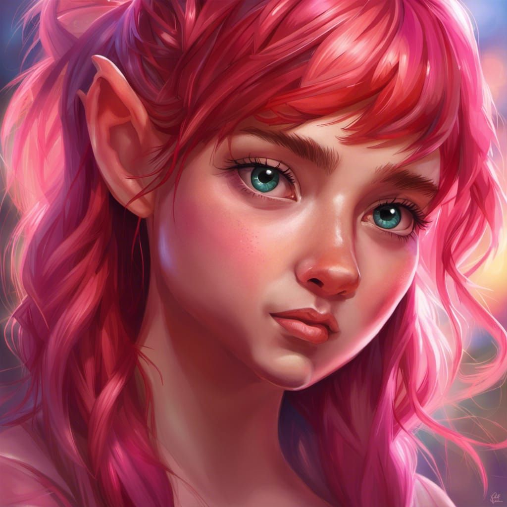 Small elven child - AI Generated Artwork - NightCafe Creator