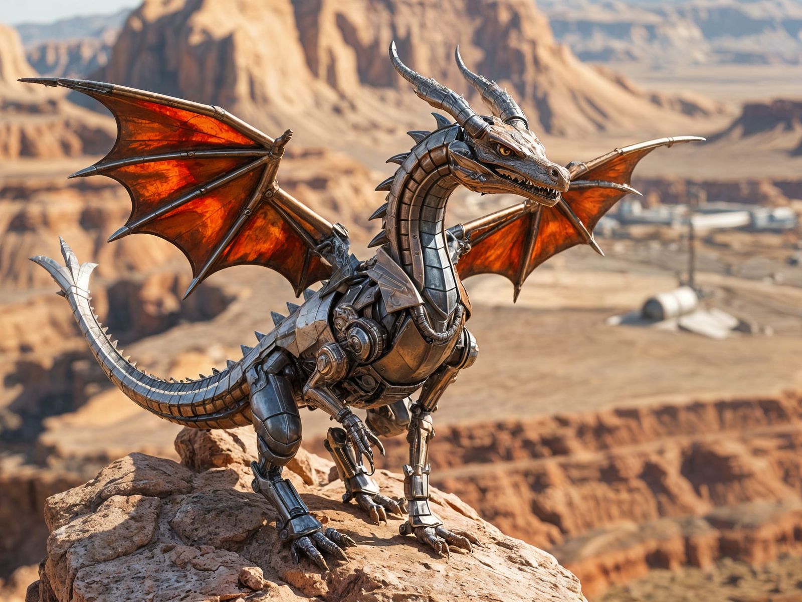 Dragons are real. Just robotic...  by @GadgetFreak