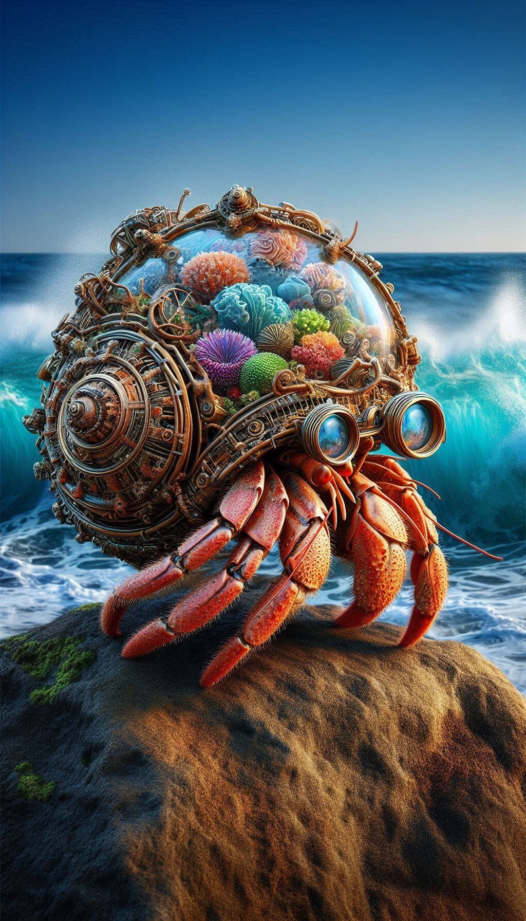 The Wandering Hermit Crab