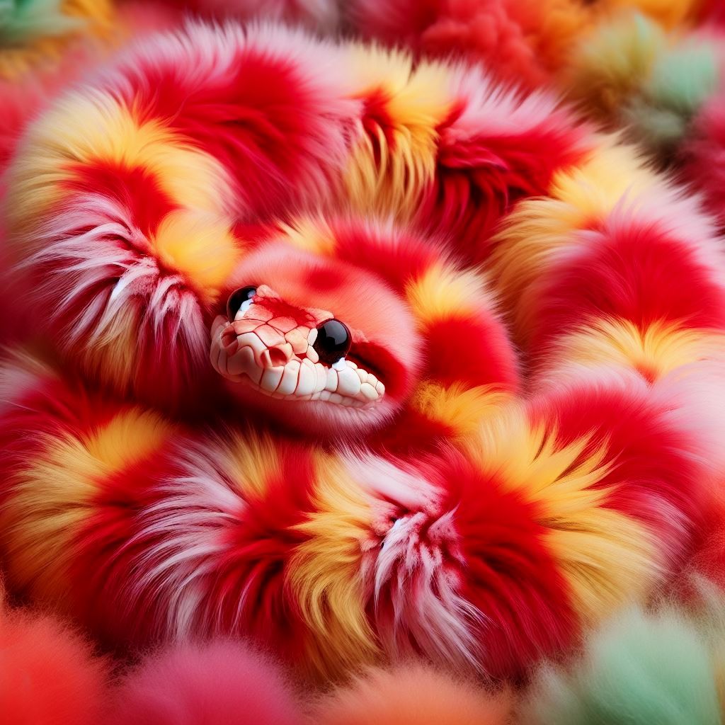 Fluffy Snake