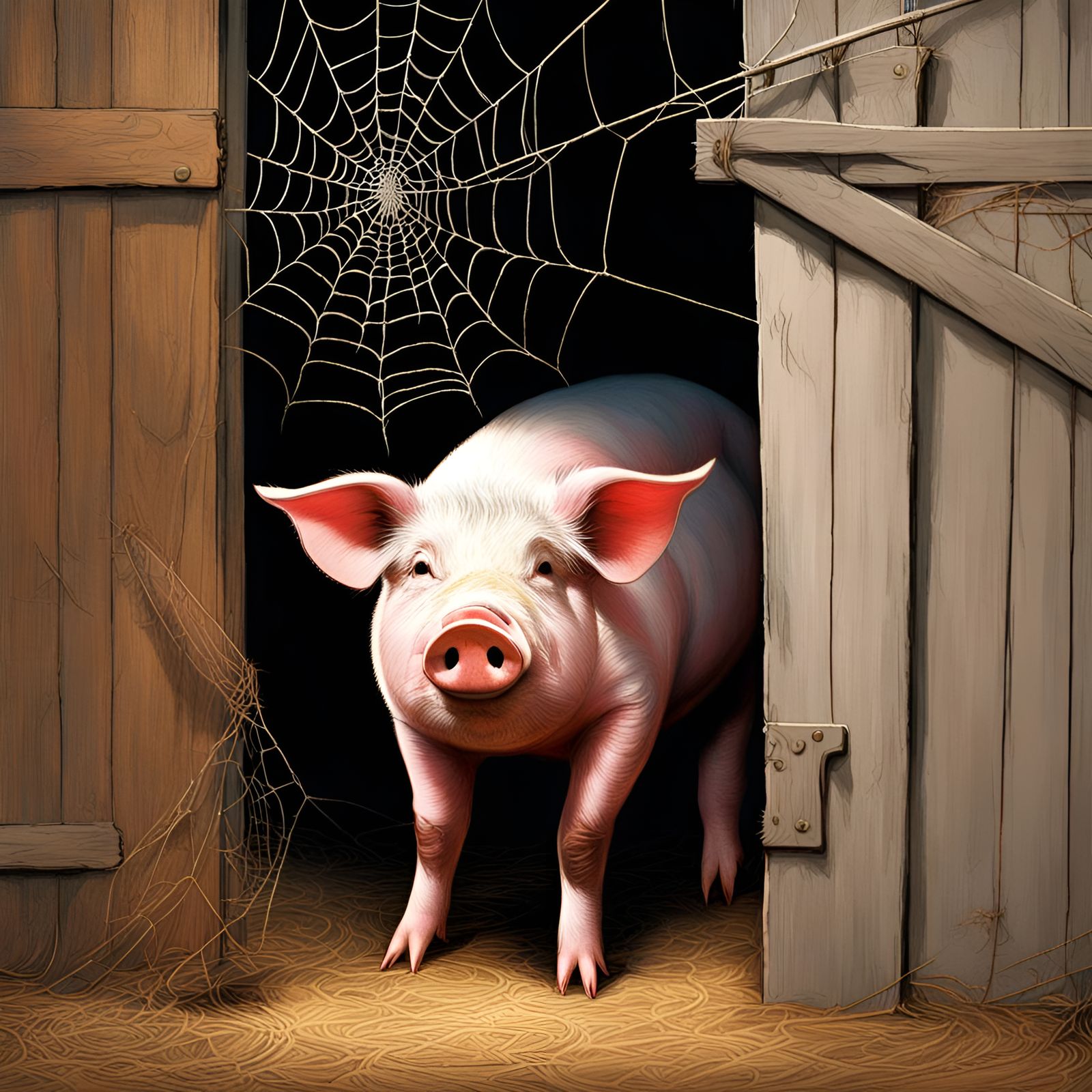 a pig