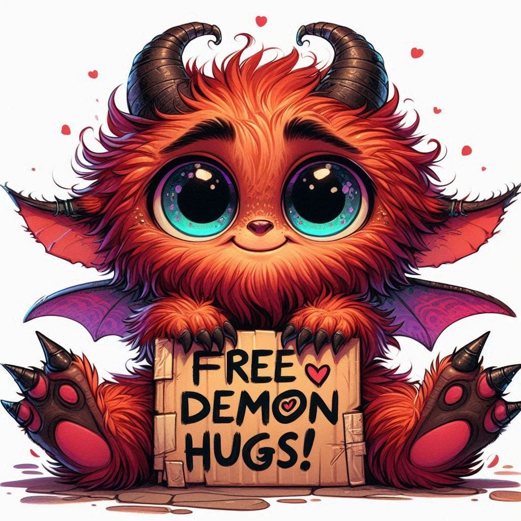 ❤️ "FREE DEMON HUGS" ❤️