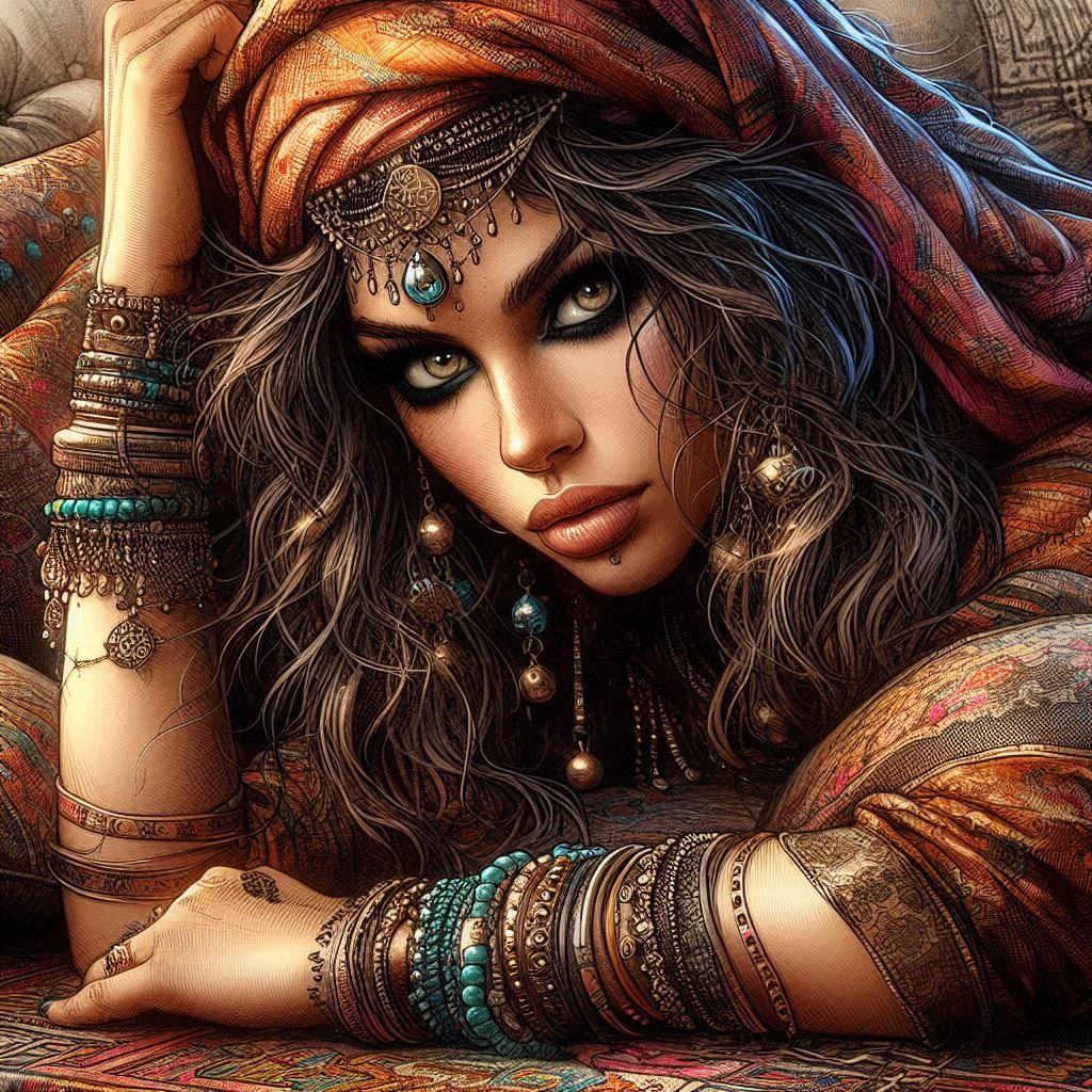 Persian Gypsy Girl