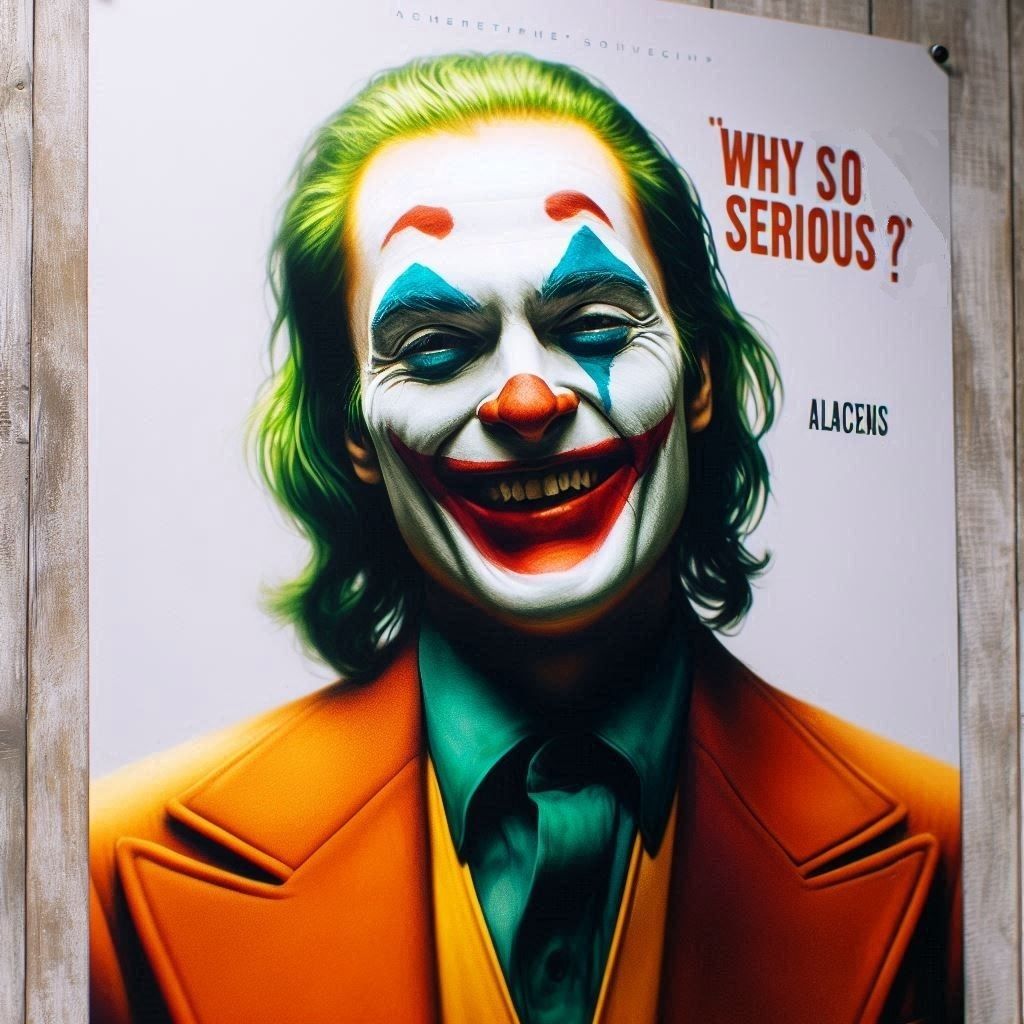 Why so serious?!  💕