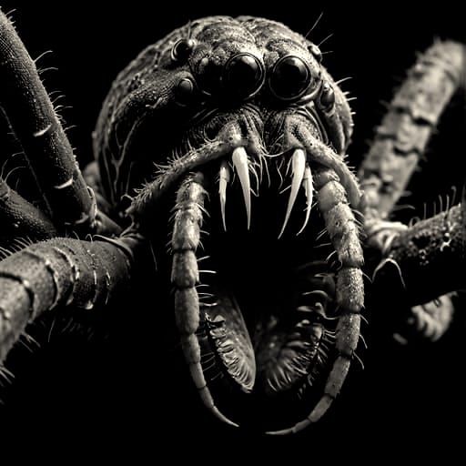 Very scary closeup creations I just made of creepy creatures