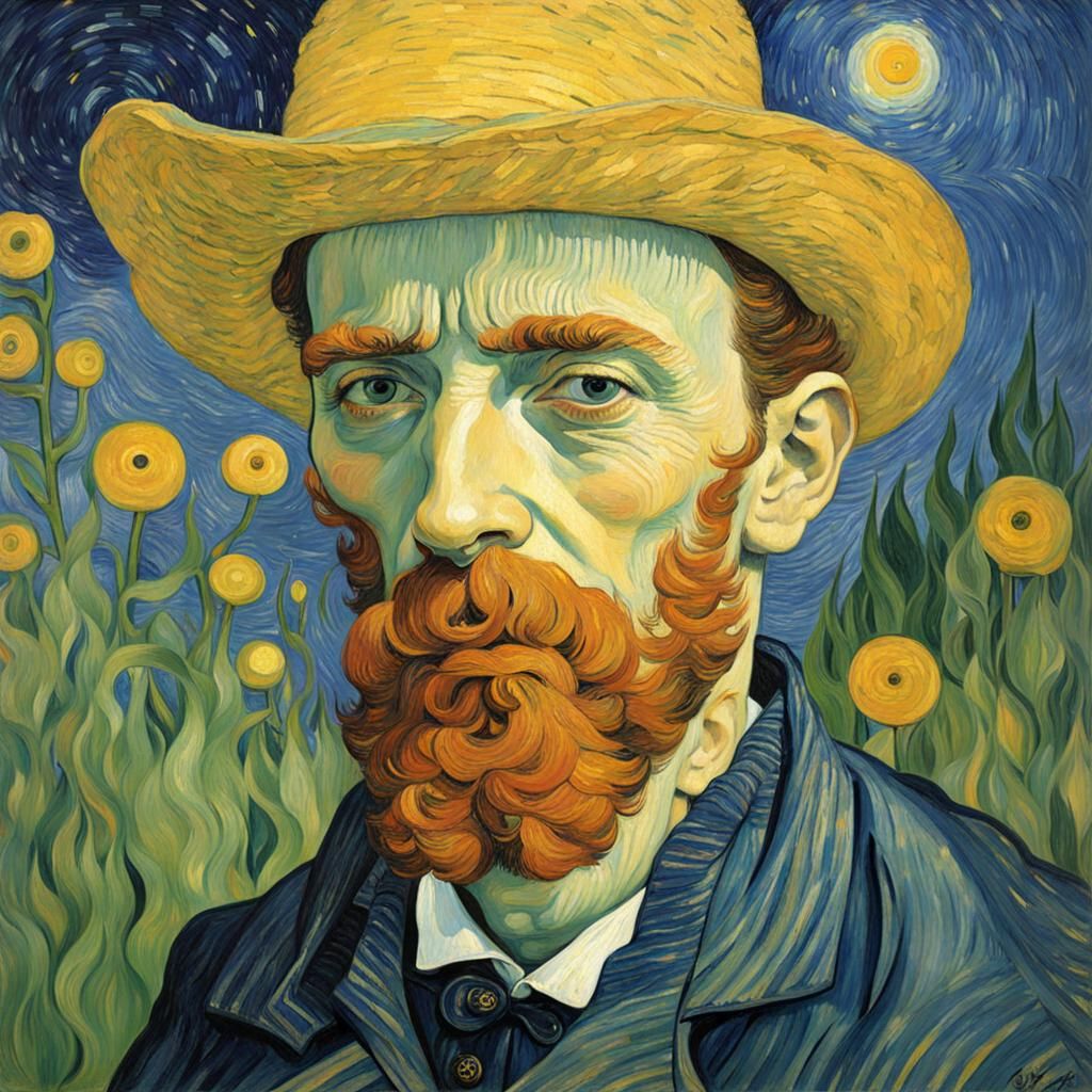 Van Gogh Gustav Klimt - AI Generated Artwork - NightCafe Creator