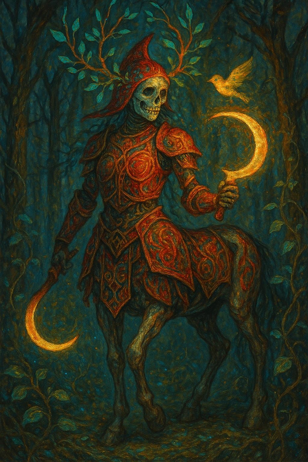 cursed~Cicatrix: Expressionism and mystoglyphism style