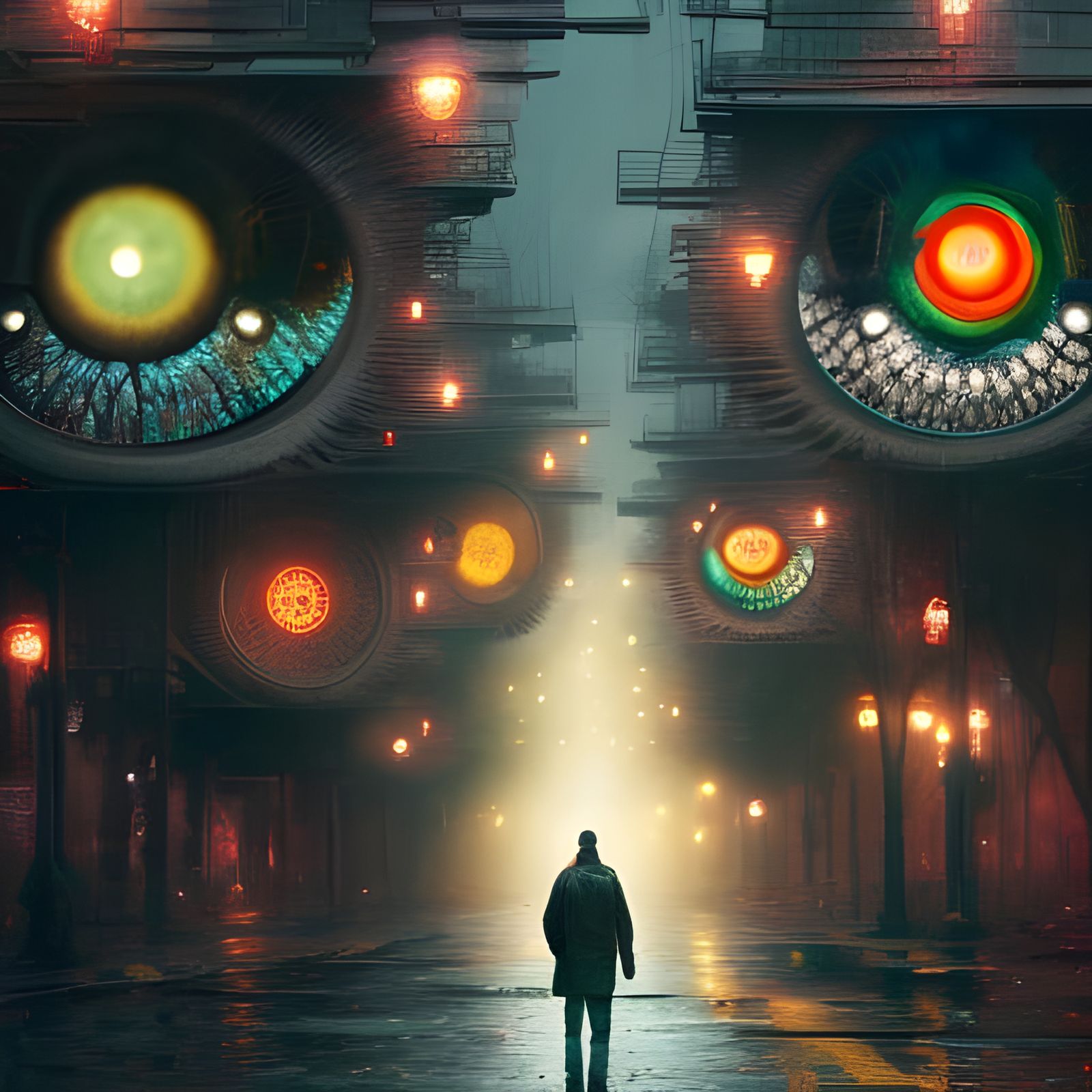It always feels like somebody watching me
