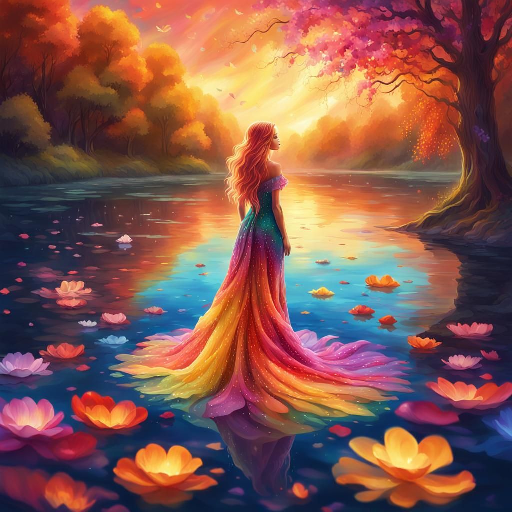 A beautiful woman  by @Laure313