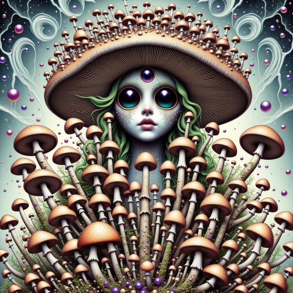 Fungi Girl 16367