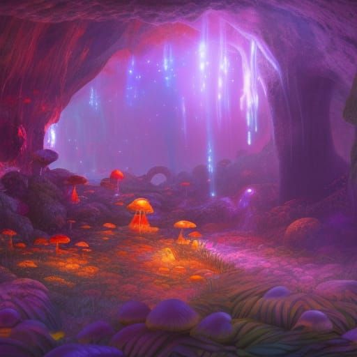 Light Shower AI Generated Artwork NightCafe Creator